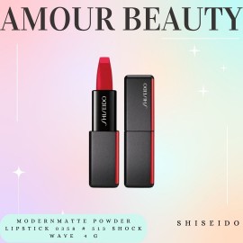 Shiseido MODERNMATTE POWDER LIPSTICK 513 SHOCK WAVE 4g